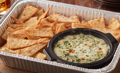 Olive Garden Spinach-Artichoke Dip (Serves 4 - 6)